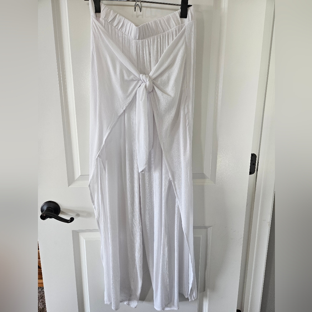 Women's Flowy Beach Cover Up Pant